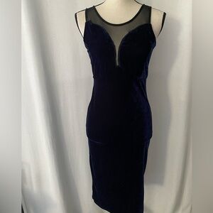NWOT Love by Chesley Velvet Dress